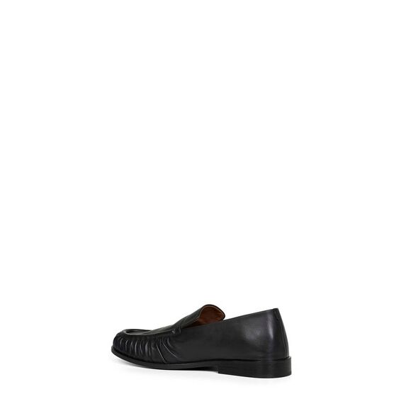 Marsell Men Black Soft Smooth Leather Loafers - Picture 3 of 3